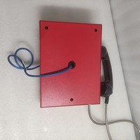 Teléfono personalizado de VoIP POE, Banco RJ45, a prueba de polvo, IP55, OEM, ODM, teléfono para prisiones, cable de red, teléfono