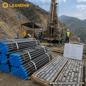 Barra de Perforación de Diamante de Acero Aleado Forjado y Tratado Térmicamente de Alta Calidad <span class=keywords><strong>HQ</strong></span> PQ NQ BQ de 3m de Longitud para Perforación de Roca - Product Image 1