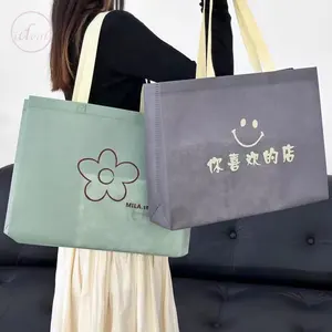 फैशन डिज़ाइन शीर्ष गुणवत्ता वाले पर्यावरण-अनुकूल कपड़े का गैर बुना बैग सस्ते थोक मूल्य उपहार पेपर बैग शॉपिंग
