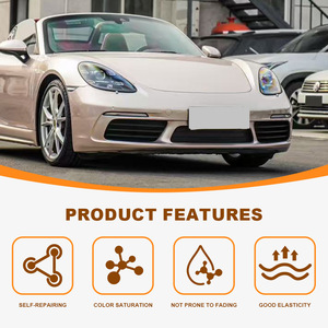 Vinilo para Automóviles <span class=keywords><strong>Aka</strong></span> Gold TPU PPF, Película Autoadhesiva que Cambia de Color, Autoregenerable y Antiarañazos - Product Image 3