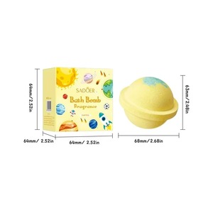 Bombes de bain effervescentes colorées en forme <span class=keywords><strong>d</strong></span>'étoile, biologiques, pour enfants et adultes, soin du corps, relaxation, parfum - Product Image 5
