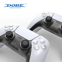 Capuchons de joystick en silicone DOBE pour manettes PS4 PS5 - Revêtements antidérapants pour une meilleure prise en main et un confort amélioré lors du jeu
