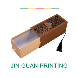 Custom New Design Brown Drawer Paper Packaging <b>Box</b> With <b>Gift</b> or Artware - Product Image 3