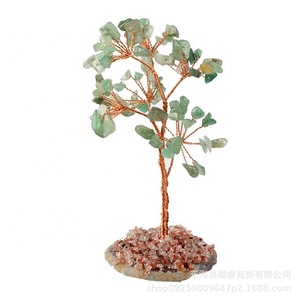 Árbol de la Fortuna de Cristal, Decorativo, Paquete de Varias Piezas, Hecho a Mano con Piedra Natural, Regalo Artesanal para el Hogar u Oficina - Product Image 4
