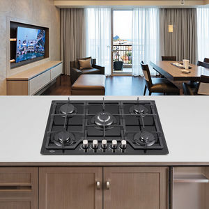 CM509 <span class=keywords><strong>90</strong></span> <span class=keywords><strong>cm</strong></span> cuisinière à <span class=keywords><strong>gaz</strong></span> en verre trempé cuisinière appareil de cuisine intégré pour ménage extérieur RV voiture hôtel Garage utilisation - Product Image 5