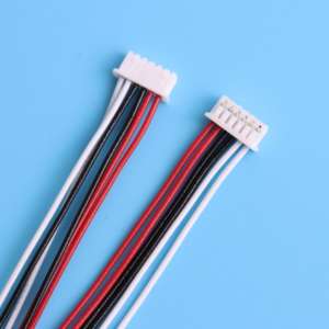 Sinyal bağlantısı için GH-6Pin 1.25mm Pitch JST GH 6 Pin kablo tel düzeneği özel JST kablosu - Product Image 2