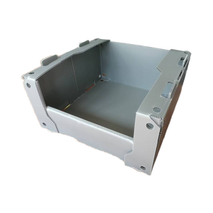 Nhà Kho Công Cụ Phần Cứng Lưu Trữ Hộp Chọn Stackable Xếp Chồng Treo PP Sóng Nhựa Kệ Lưu Trữ <span class=keywords><strong>Bin</strong></span> Phần <span class=keywords><strong>Bin</strong></span> - Product Image 6