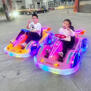Nouveau Kart lumineux télécommande pour enfants voiture tamponneuse à batterie à pièces parc d'attractions pour enfants voiture adulte pour enfants - Product Image 2