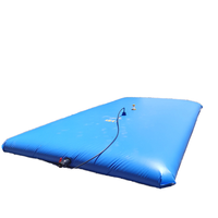 Réservoir souple gonflable en métal de 500 à 100 000 litres pour système d'irrigation avec pompe et protection anti-corrosion