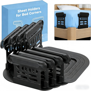 Support de drap de lit multifonctionnel, pinces antidérapantes, maintien solide, ajustement universel pour les coins du matelas, durable, facile à installer - Product Image 1