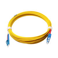 SC/APC-SC/APC blanc g657a2 Monomode 3m Simplex LSZH sfp cordon de raccordement en fibre optique