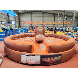 Nuevo Diseño de Juego Inflable de Toreo Redondo, Impulsado por la Energí<span class=keywords><strong>a</strong></span> Humana, Juego Interactivo de <span class=keywords><strong>Toro</strong></span> Inflable para Niños - Product Image 4