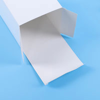 Nouvelle version améliorée OEM ODM personnalisée, boîte cadeau de luxe pour bijoux en carton ondulé recyclable et écologique, avec doublure en éponge