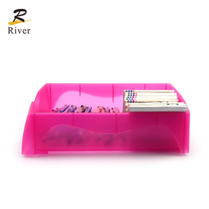 Accesorios de laboratorio óptico, bandeja de trabajo óptica de plástico, caja de rotación de RTB-4 68*190*270mm <span class=keywords><strong>para</strong></span> procesamiento de gafas y <span class=keywords><strong>lentes</strong></span> - Product Image 4