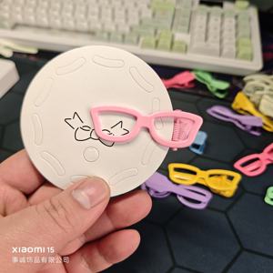 Милые креативные металлические заколки для волос для детей, высокое качество, новый дизайн, хромовые аксессуары для волос, милый стиль - Product Image 6