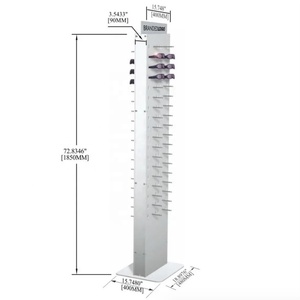 Fabricant d'étagères d'exposition Fanghua, support de lunettes personnalisable, support d'exposition en acrylique pour lunettes de soleil, présentoir optique - Product Image 3