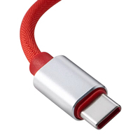 Câble USB Type-C SuperVOOC Warp Charge 100W/160W pour OnePlus 8T/10Pro, utilisation informatique, cuivre pur, tressage en nylon, garantie 12 mois
