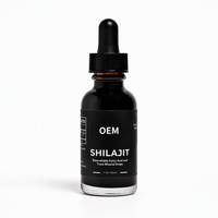 Gouttes liquides de Shilajit, acide fulvique biodisponible, oligo-éléments, 30 ml, 1 fl oz