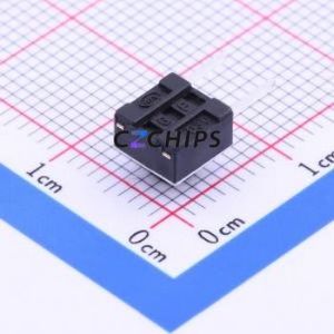 KAN0661-0551B Tactile Switch Bent Lead Through Hole,6x6mm Switch Single Pole Single Throw Round Button Right Angle Insert 6mm - Product Image 2