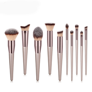 IStapromo Gifts - Juego de Brochas de Maquillaje de Lujo Color Champán, 10 Piezas, Pelo Suave, 14 Piezas, 18 Piezas, 20 Piezas, Brochas de Maquillaje de Alta Gama Profesionales - Product Image 3