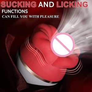 Vibrateur Stimulateur Clitoridien à Grande Ouverture pour Femme, 9 Vitesses, Effet de Léchage Doux, Couleur Rose, Silicone+ABS, 100% Étanche, USB - Product Image 2