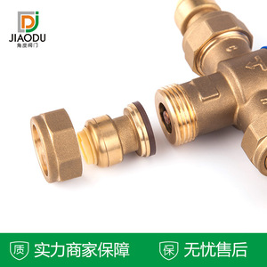 วาล์วผสมอุณหภูมิแบบเทอร์โมสตัท Jd ขนาด 15 มม. แบบก้านเดี่ยว แกนเซรามิก สำหรับก๊อกน้ำร้อนน้ำเย็น - Product Image 4