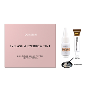 <span class=keywords><strong>Tinte</strong></span> de cejas embalaje Kit de teñido de cejas pestañas en casa <span class=keywords><strong>tinte</strong></span> de cejas - Product Image 4