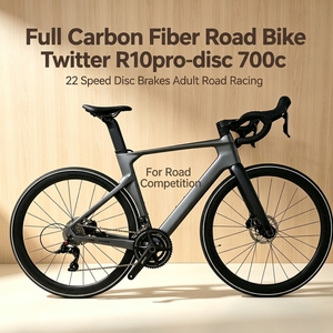 Bicicleta de Carretera de Fibra de Carbono Twitter R10pro Disc <span class=keywords><strong>700c</strong></span>, 22 Velocidades, Frenos de Disco, para Adultos, para Competencia de Carretera - Product Image 1