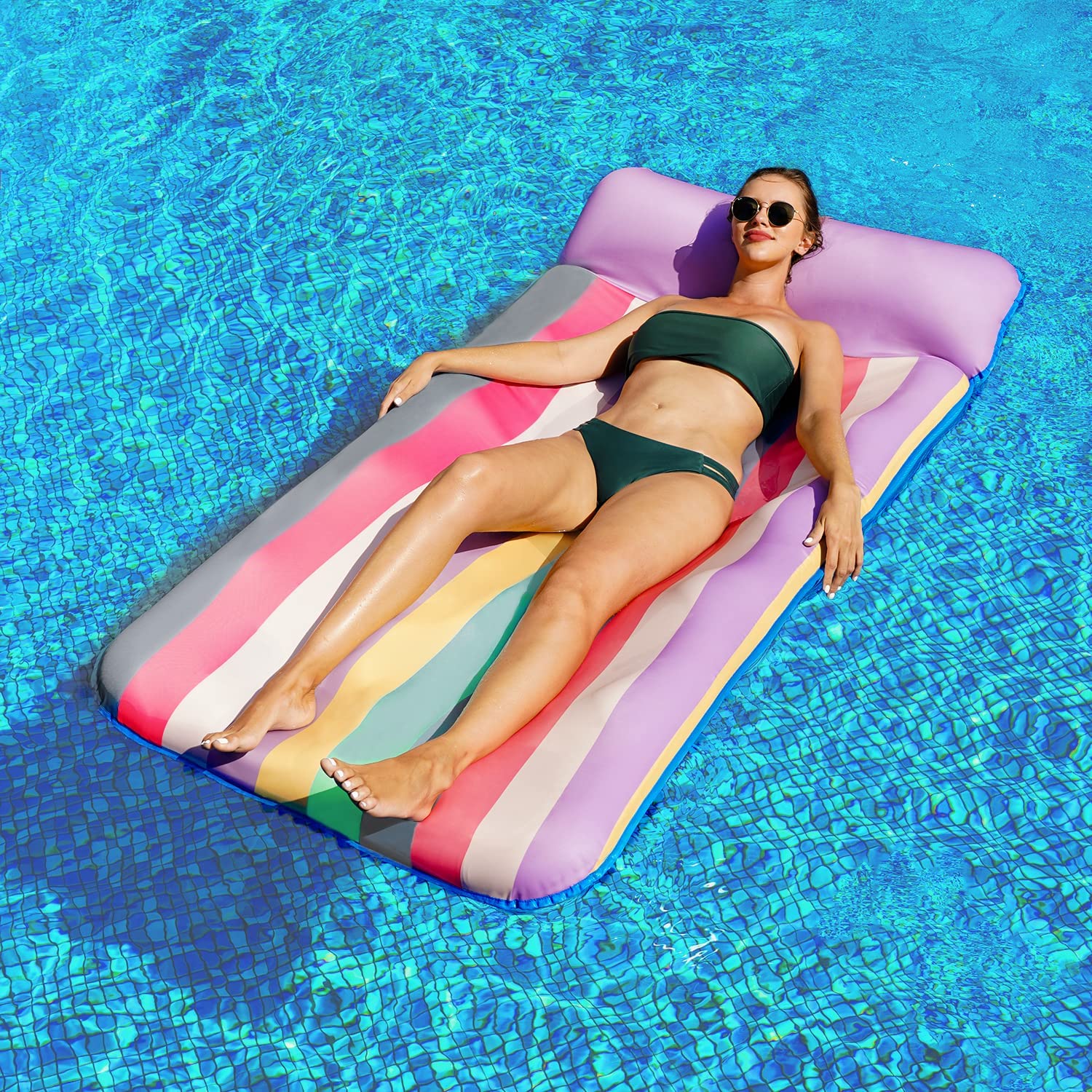 Flotador De Piscina Anillo Diamantes Oro Rosa Despedida Solt Oro Rosa