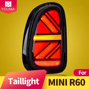 Accessoires de voiture Feu arrière pour <span class=keywords><strong>Mini</strong></span> <span class=keywords><strong>Countryman</strong></span> R60 Feu arrière à LED 2007-2016 R60 Signal dynamique Feux arrière Drl Frein arrière - Product Image 2