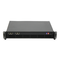 Boîtier pour serveur, intel core 1.5U, 4 ports ethernet, châssis pour ordinateur industriel, avec 4 ports LAN