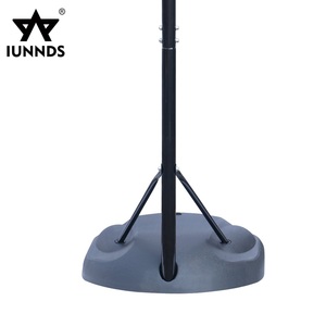 IUNNDS Portable Built-in Wheels Adult Outdoor Adjustable Basketball <strong>Net</strong> goal <strong>Netball</strong> Hoop Stand - Product Image 4