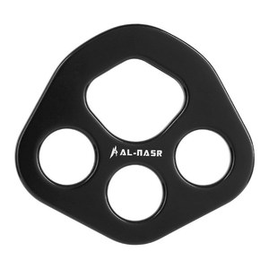 Al-Nasr Rope <b>Splitter</b> 8.8x8cm 4-Hole Force Divider Plate For Rock Climbing Mountaineering Equipment - Product Image 5