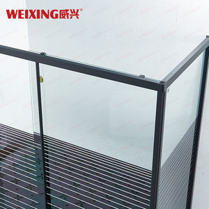 مصنع الصين الحديثة فندق المنزل الحمام مؤطرة مستطيله من الزجاج المقسى الألومنيوم غرفة الاستحمام - Product Image 3