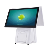 PC tout-en-un de haute qualité avec système Windows Imprimante à double écran POS Machine Prix de gros pour le traitement du paiement