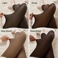 Leggings d'hiver pour femmes, effet optique, longs, sexy, doublés de polaire thermique, haute élasticité, amincissants, personnalisables, fabrication OEM