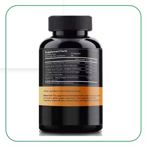 Ausreson kunyit jahe akar kapsul suplemen organik jahe akar bawang putih kapsul lada hitam - Product Image 5