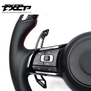 Ajuste para Volkswagen MK7 GTI GTD Golf 7R CC <span class=keywords><strong>Polo</strong></span> Passat Palanca de cambios de fibra de carbono - Product Image 4