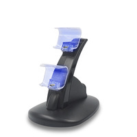 Support de station de charge USB pour manette PS4 Slim, station de charge double pour manette PS4