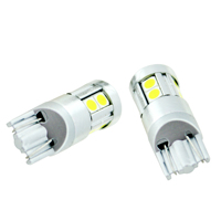 194 LED-Lampe 3030-Chipsatz 9SMD T10 194 168 W5W LED-Keil-Glühbirne 1,5 W 12-V-Kennzeichen mit freundlicher Genehmigung von Step Map Lights Trunk Lamp