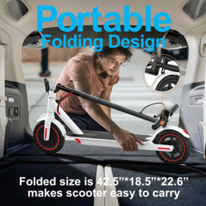 สกู๊ตเตอร์ไฟฟ้า HEZZO HS-04 36V 450W 10.4Ah พับได้ ระยะทางไกล 30-40 กม. ความเร็ว 25 กม./ชม. สกู๊ตเตอร์ไฟฟ้าสำหรับผู้ใหญ่ จัดส่ง EU/US - Product Image 6