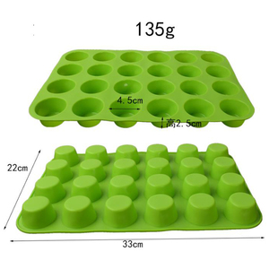 Medeline 12/24 cavités moules en silicone pour la décoration de petits gâteaux grille alimentaire et moule à pouding pour la cuisine à domicile - Product Image 3