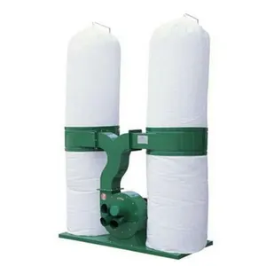 Double Industrial Cloth Bag Wood Dust Collector Woodworking Dust Collect for Woodworking Machine