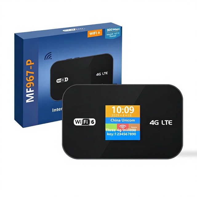 Australia 4G Router Car Portable WiFi 802.11n SIM Card Mobile Hotspot for Car & Small Apartment MF967-P