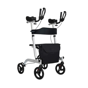 Andador Ortopédico <span class=keywords><strong>de</strong></span> Rehabilitación con Asiento a Precio Económico, Andador <span class=keywords><strong>de</strong></span> Aluminio con Ruedas para Adultos - Product Image 3
