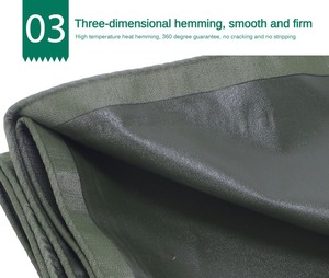 Bâche en tissu silicone imperméable 550GSM pour l'extérieur, couverture de tente de camping avec revêtement tissé organique, auvent de <span class=keywords><strong>pergola</strong></span> - Product Image 5