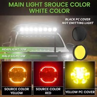 Barre lumineuse imperméable de toit de voiture 22 pouces 30 pouces 42 pouces 50 pouces Led Offroad UTV Barra Led Spliceable Modular Led Light Bars