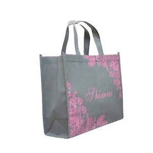 Commercio all'ingrosso regalo per feste stampa ad ultrasuoni Tote prezzo ragionevole <span class=keywords><strong>borsa</strong></span> stampata in tessuto Non tessuto - Product Image 1
