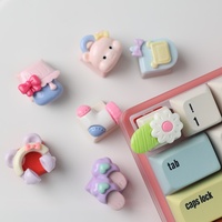 Keycap Resin Kartun Headset Stereo Mekanik Lucu Desain Gadis Kecil Model ESC Key, Laris Manis, Buatan Cina