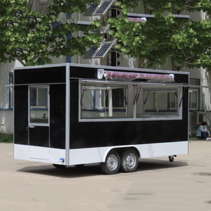 Sortie d'usine, vente chaude, remorque mobile multifonctionnelle, restauration rapide, collations, boissons alcoolisées, boissons, crème glacée - Product Image 4